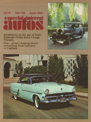 SPECIAL-INTEREST AUTOS 1980 APR #56 - CORVAIR SPECIAL,TR-3/TR-3A & TR-S Spcl